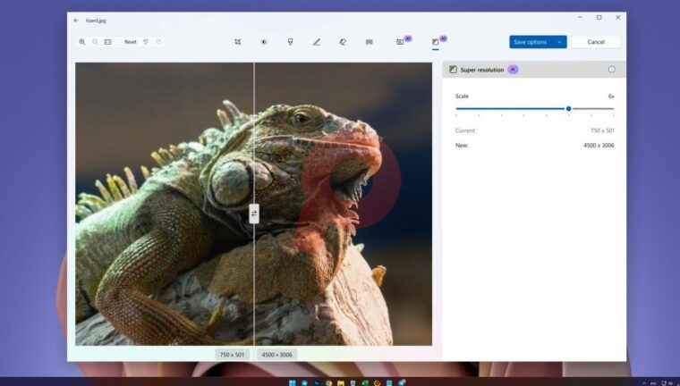 Улучшение изображений в Windows 11