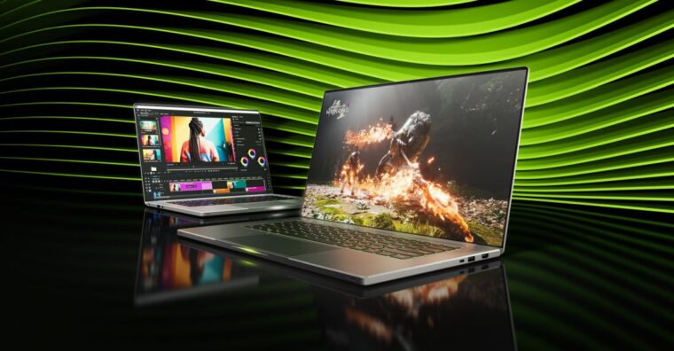Nvidia представила мобильные видеокарты GeForce RTX 50