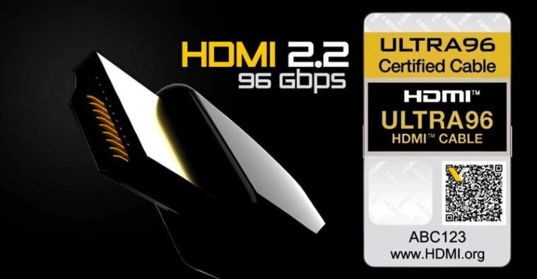 Представлен стандарт HDMI 2.2