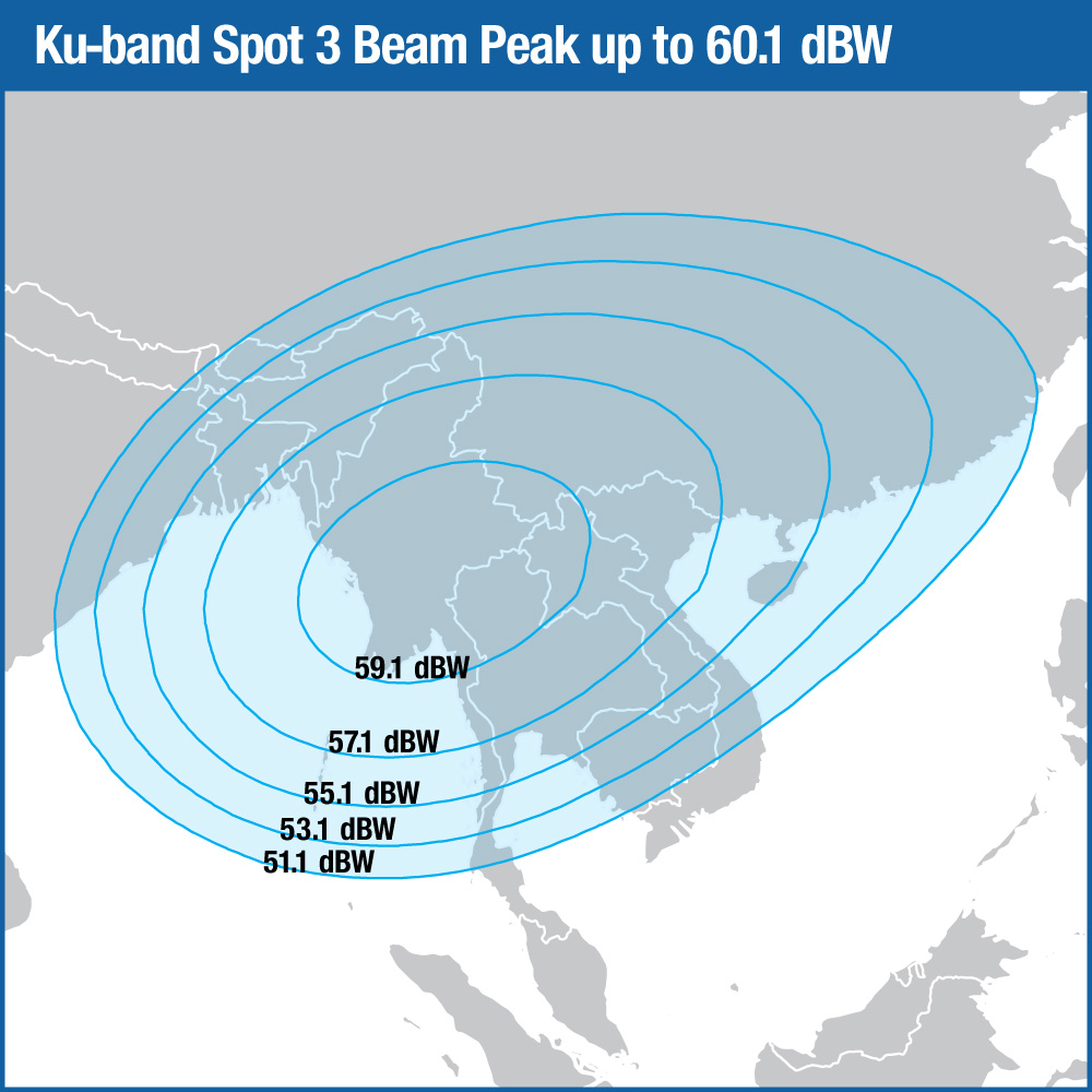 Intelsat 39 Ku-band Spot Beam 3