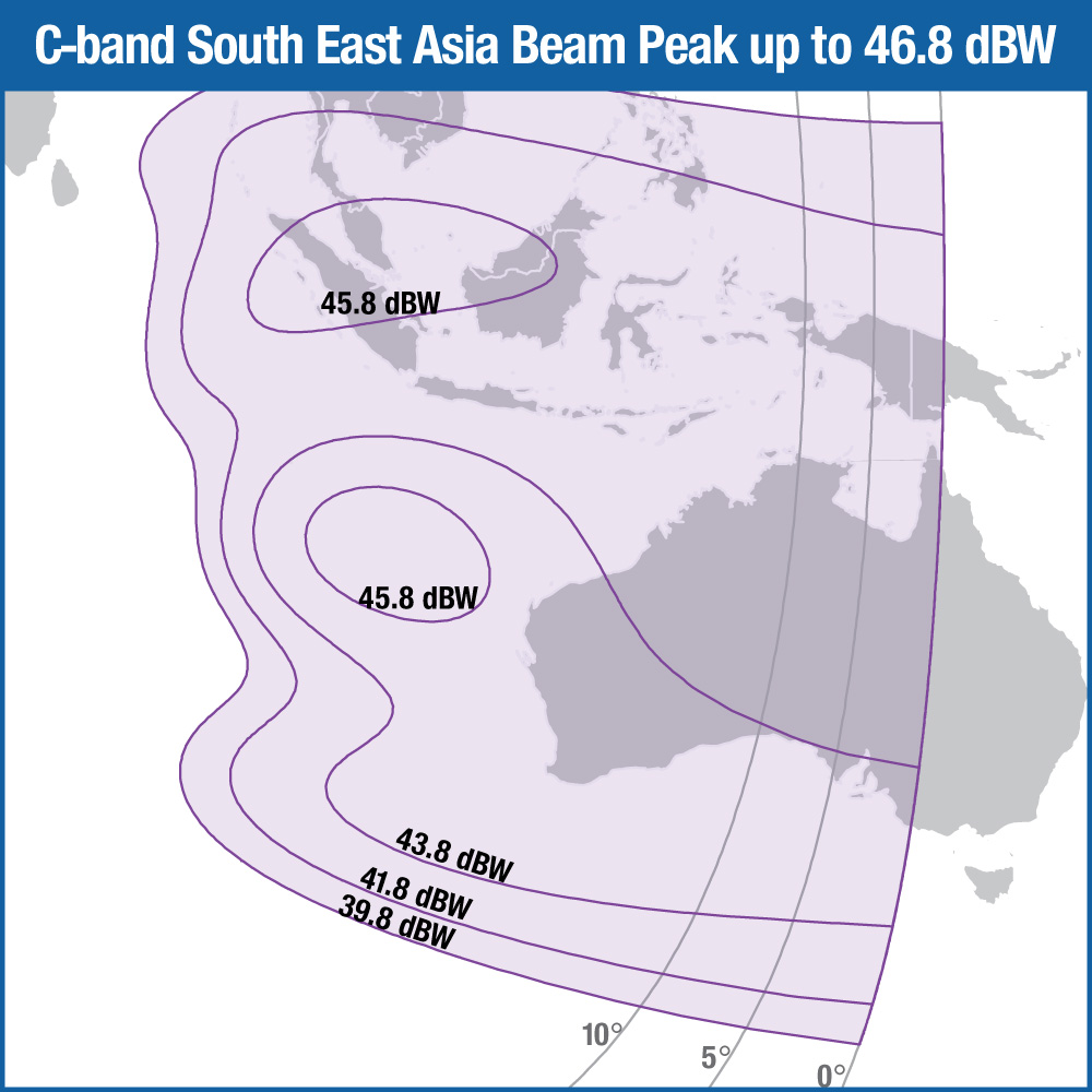 Intelsat 39 C-Band South East Asia Beam