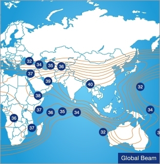 MeaSat 3 C-band Global beam