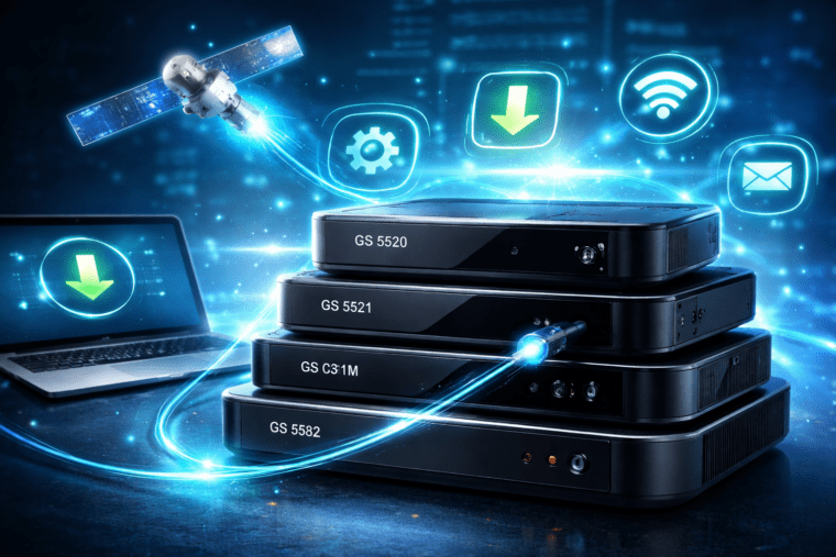 Новая версия программного обеспечения для приемников GS B520, GS B521, GS B522, GS B521H, GS B521HL, GS B531M, GS B532M, GS B5310, GS B5311, GS E521L, GS C592